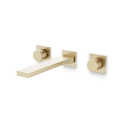 Otella In-Wall Bathroom Faucet - Satin Brass thumbnail 1
