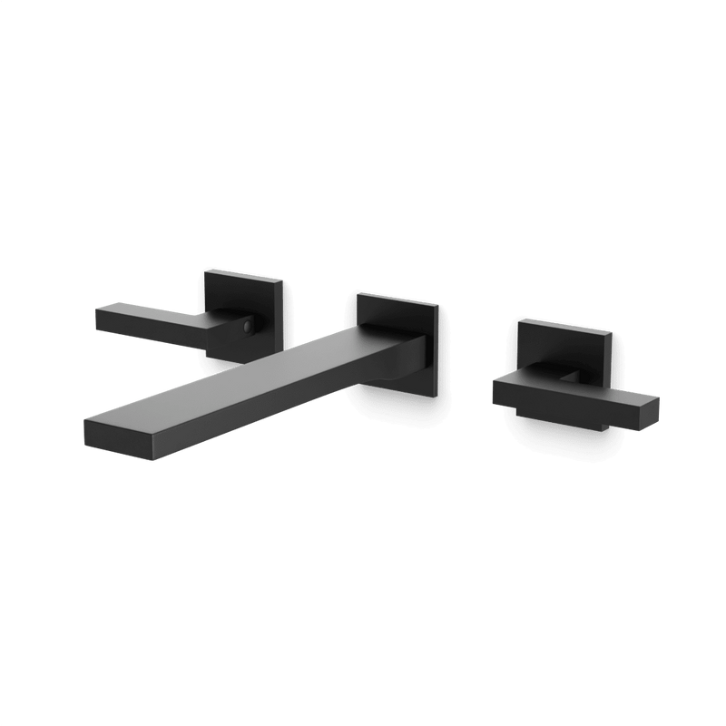 Edge In-Wall Bathroom Faucet - Matte Black image 1