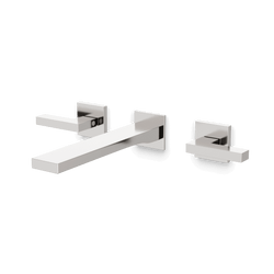 Edge In-Wall Bathroom Faucet - Brushed Nickel thumbnail 1
