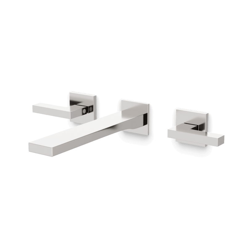 Edge In-Wall Bathroom Faucet - Brushed Nickel image 1