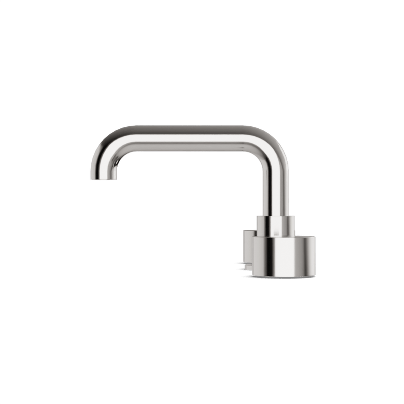 Opera 8" Widespread Bathroom Faucet With Low Spout & Disc Handles - Brushed Nickel image 3