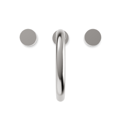 Opera 8" Widespread Bathroom Faucet With Disc Handles - Brushed Nickel thumbnail 4