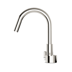 Opera 8" Widespread Bathroom Faucet With Disc Handles - Polished Nickel thumbnail 3