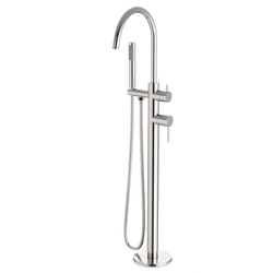 Opera Floor Mount Tub Filler Trim Kit with Hand Shower - Brushed Nickel thumbnail 1