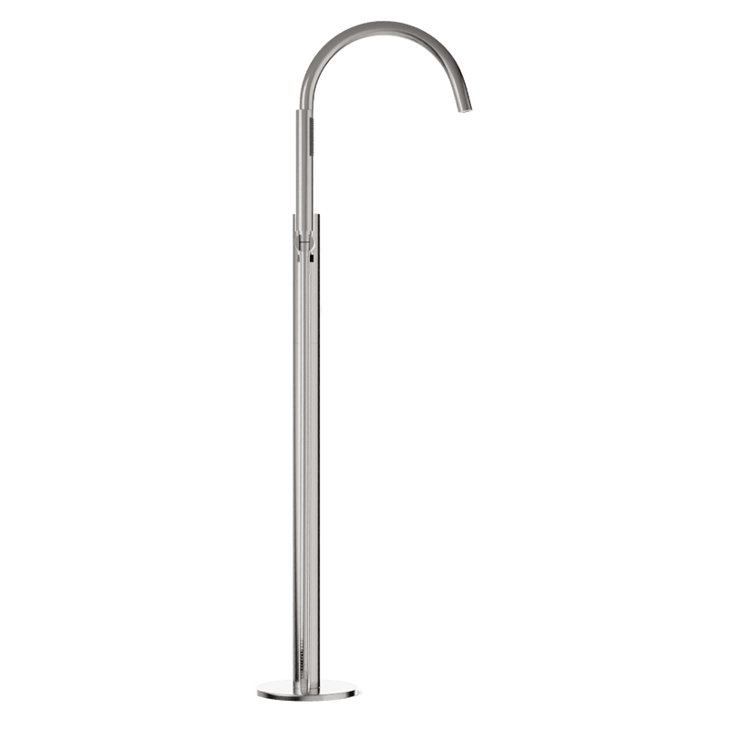 Opera Floor Mount Tub Filler Trim Kit with Hand Shower - FS510TKBN image 4