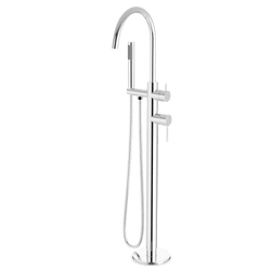 Opera Floor Mount Tub Filler Trim Kit with Hand Shower - Chrome thumbnail 1