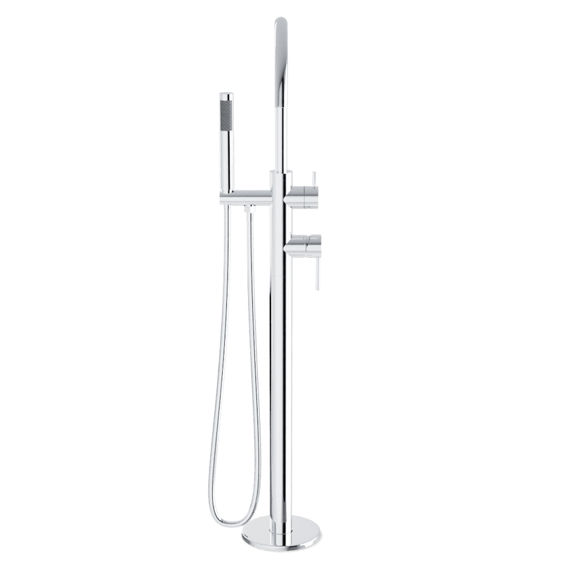 Opera Floor Mount Tub Filler Trim Kit with Hand Shower - FS510TKCH image 2