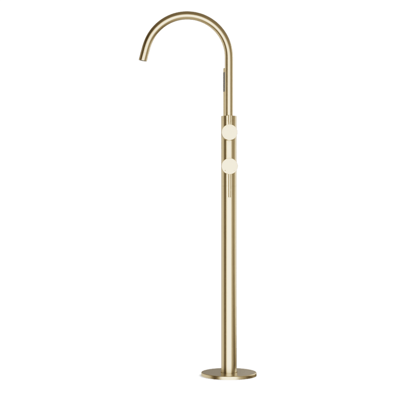 Opera Floor Mount Tub Filler Trim Kit with Hand Shower - FS510TKSB image 3
