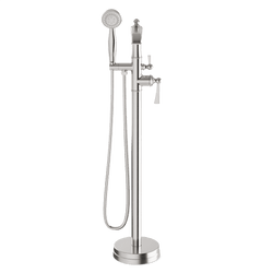 Classic Floor Mount Tub Filler Trim Kit with Hand Shower - FS511TKBN thumbnail 2