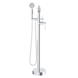 Classic Floor Mount Tub Filler Trim Kit with Hand Shower - FS511TKCH thumbnail 2