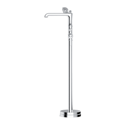 Classic Floor Mount Tub Filler Trim Kit with Hand Shower - FS511TKCH thumbnail 3
