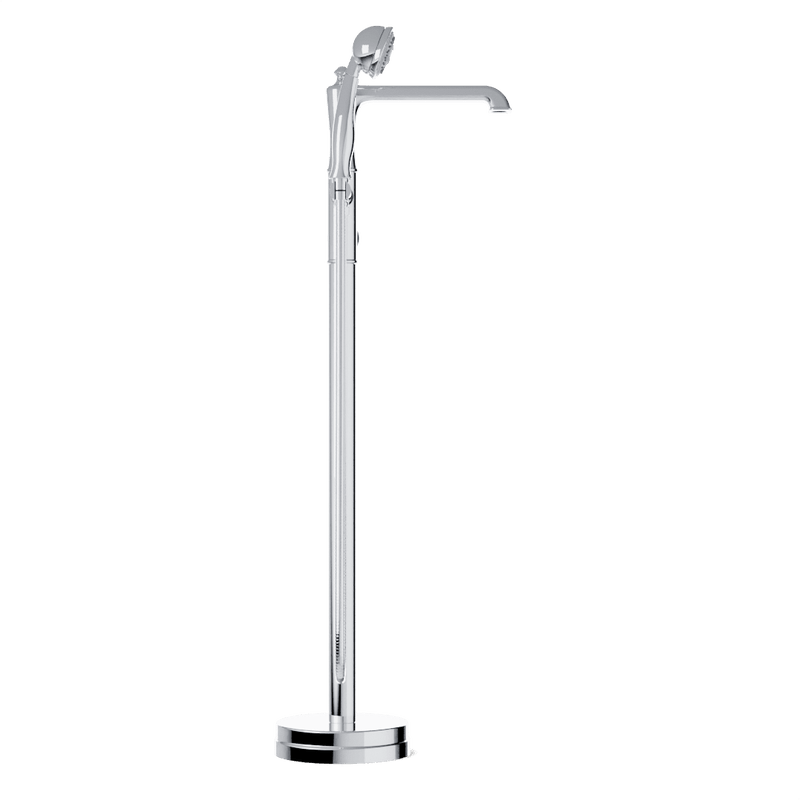 Classic Floor Mount Tub Filler Trim Kit with Hand Shower - FS511TKCH image 4
