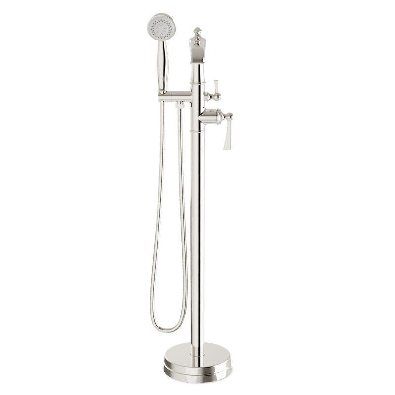 Classic Floor Mount Tub Filler Trim Kit with Hand Shower - FS511TKPN image 2