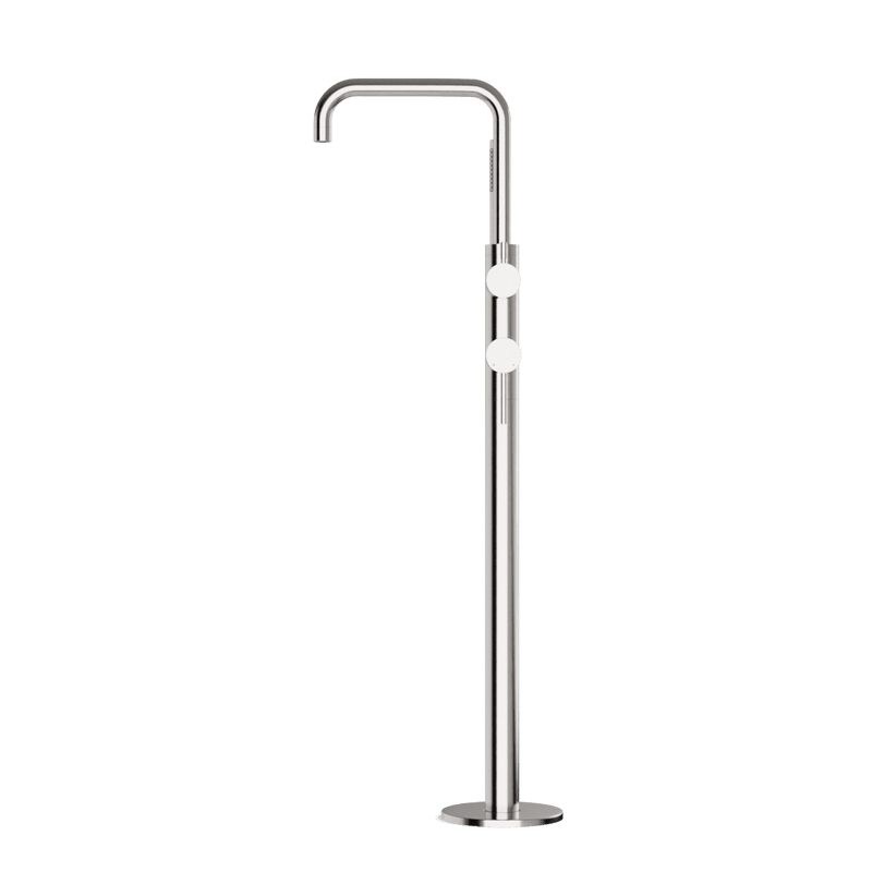 Opera Floor Mount Tub Filler Trim Kit with Low Spout and Hand Shower - FS513TKBN image 3