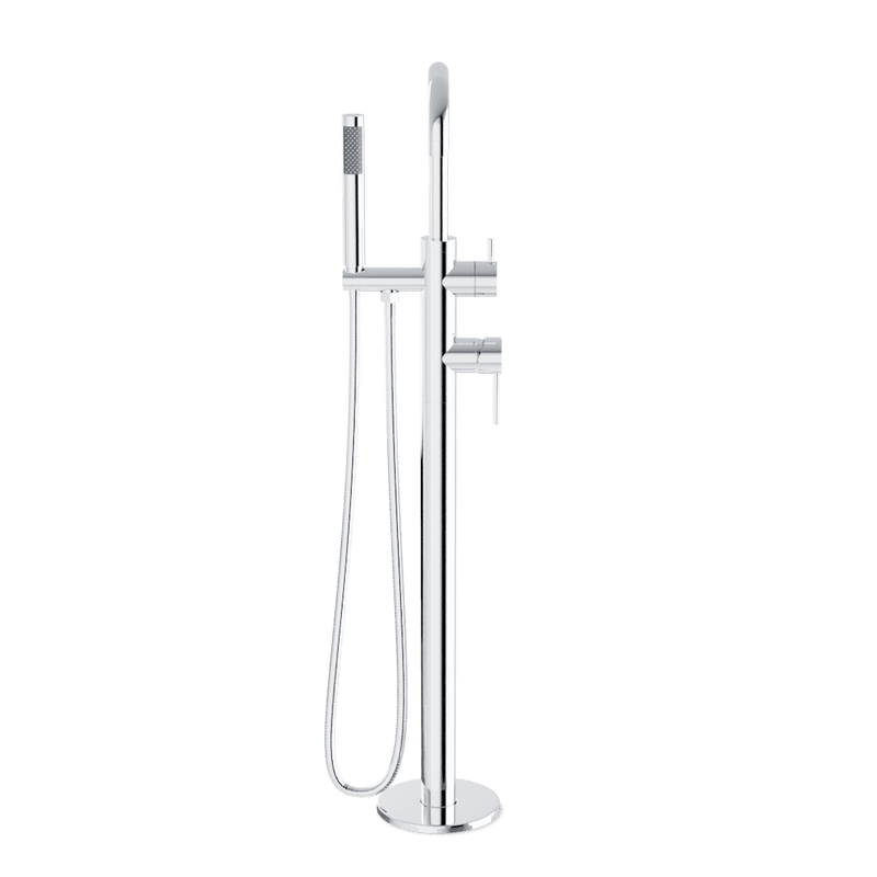 Opera Floor Mount Tub Filler Trim Kit with Low Spout and Hand Shower - FS513TKCH image 2