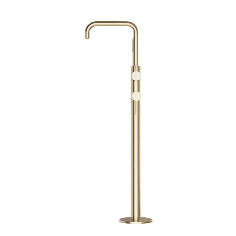 Opera Floor Mount Tub Filler Trim Kit with Low Spout and Hand Shower - FS513TKSB image 3