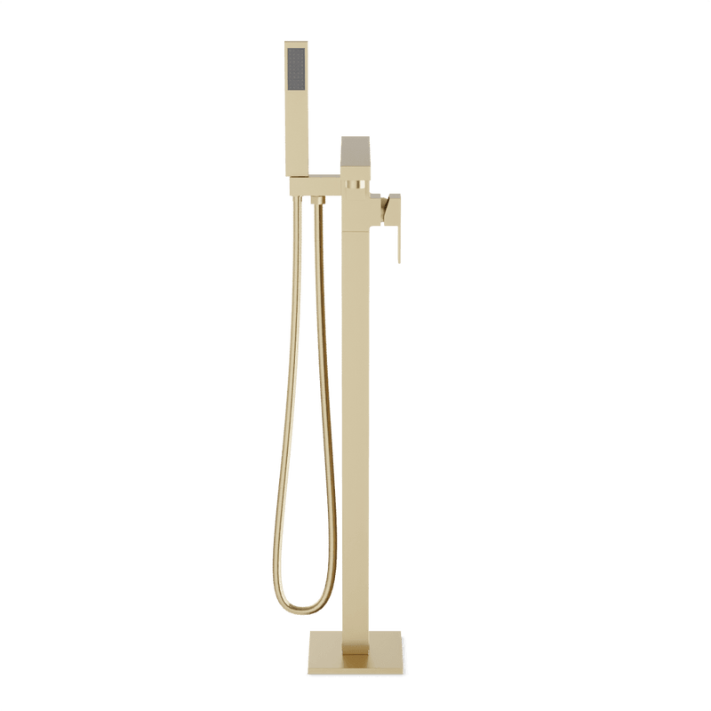 Edge Floor Mount Tub Filler Trim Kit with Hand Shower - FS520TKSB image 2