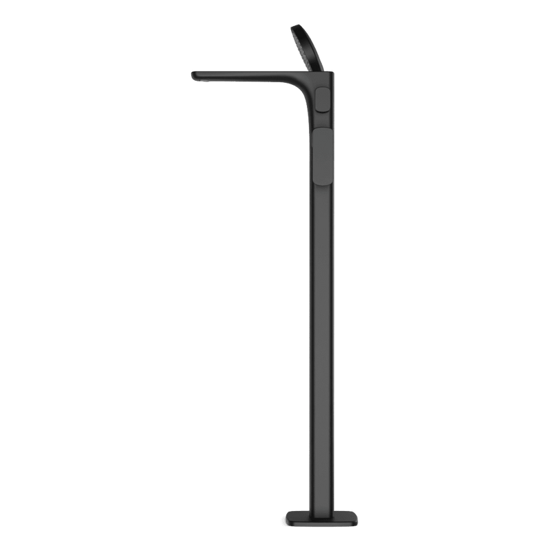 Harmony Floor Mount Tub Filler Trim Kit with Hand Shower - FS522TKBK image 3