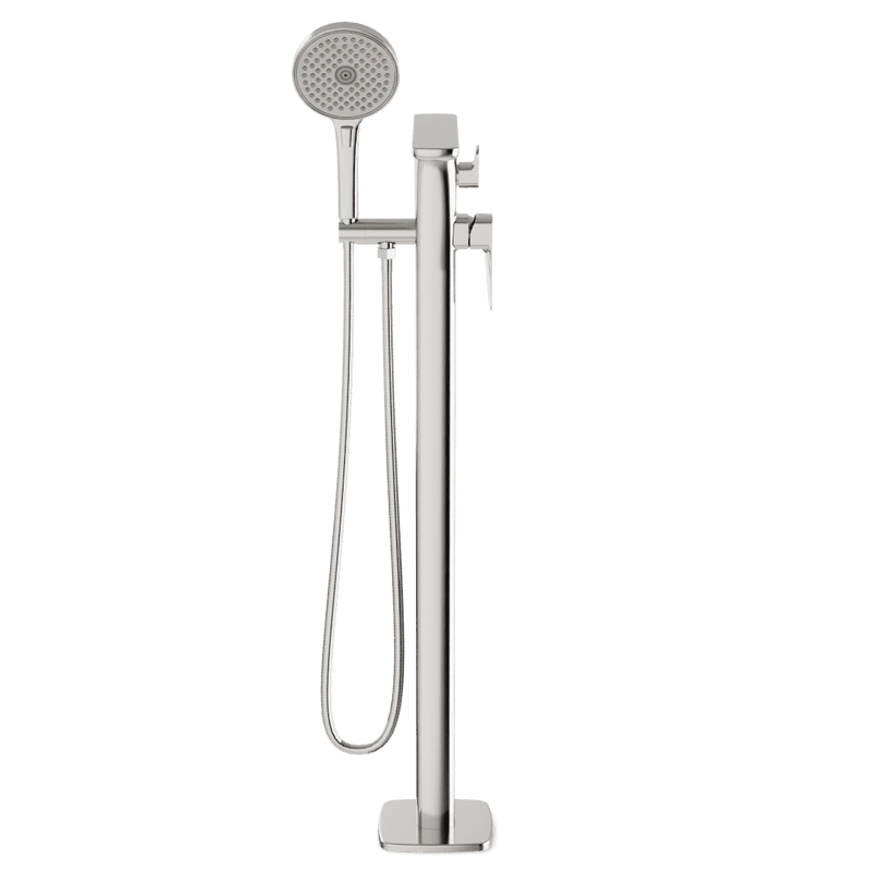 Harmony Floor Mount Tub Filler Trim Kit with Hand Shower - FS522TKBN image 2