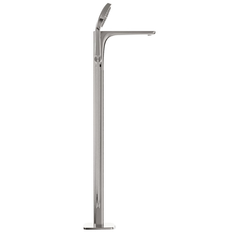 Harmony Floor Mount Tub Filler Trim Kit with Hand Shower - FS522TKBN image 4