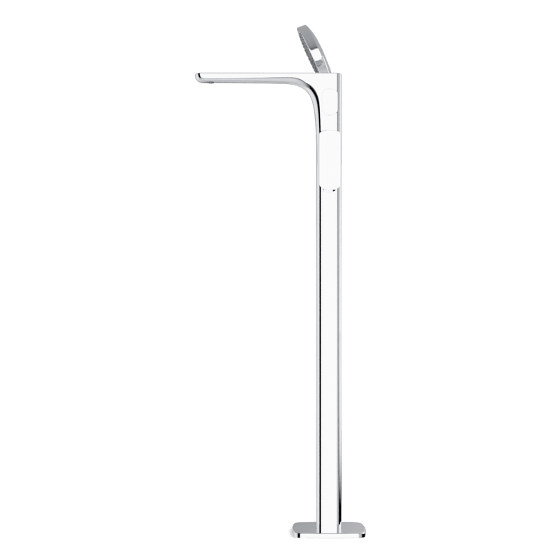 Harmony Floor Mount Tub Filler Trim Kit with Hand Shower - FS522TKCH image 3