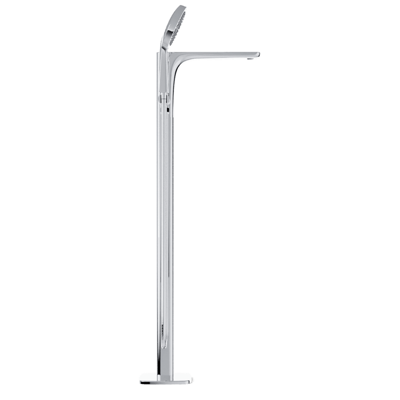 Harmony Floor Mount Tub Filler Trim Kit with Hand Shower - FS522TKCH image 4