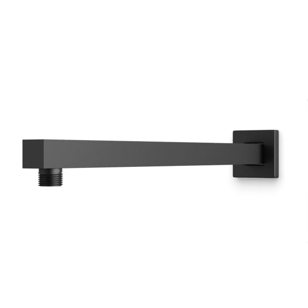 Square Wall Mounted Shower Arm Artos US Matte Black 