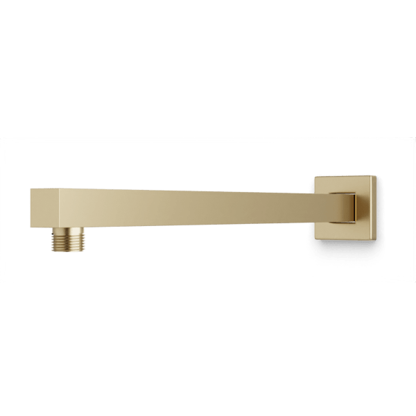 Square Wall Mounted Shower Arm Artos US Satin Brass 