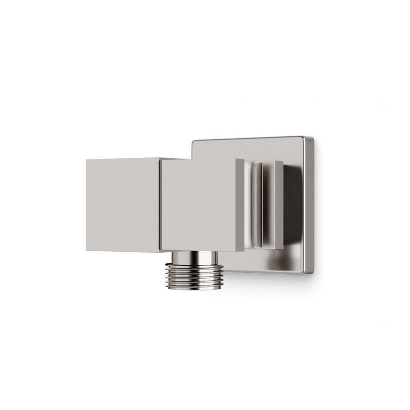 Edge Shower Outlet Elbow with Pivoting Hand Shower Holder - FSC1002BN image 1