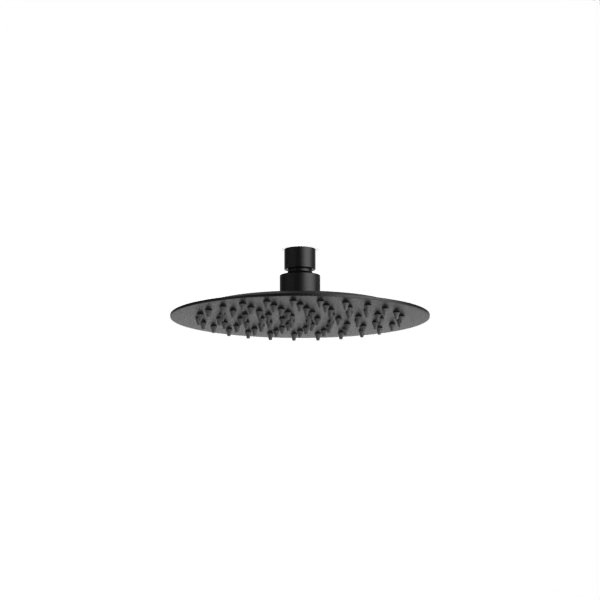 Round 8" Stainless Steel Rain Shower Head Artos US Matte Black 