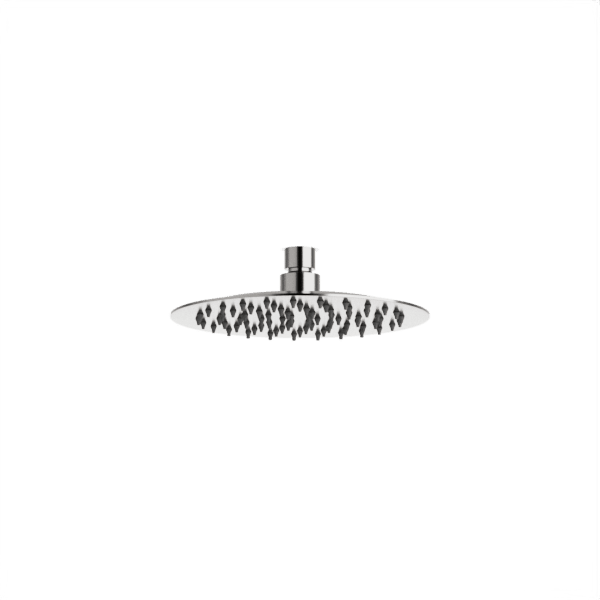 Round 8" Stainless Steel Rain Shower Head Artos US Brushed Nickel 