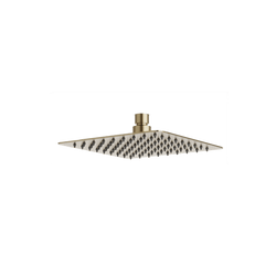 Square 8" Stainless Steel Rain Shower Head Artos US Satin Brass 