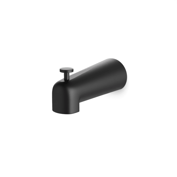 Opera Tub Filler with Diverter - Matte Black image 1