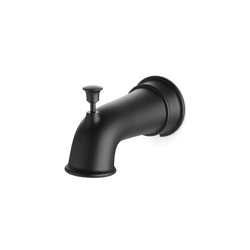 Classic Tub Filler with Diverter - Matte Black thumbnail 1