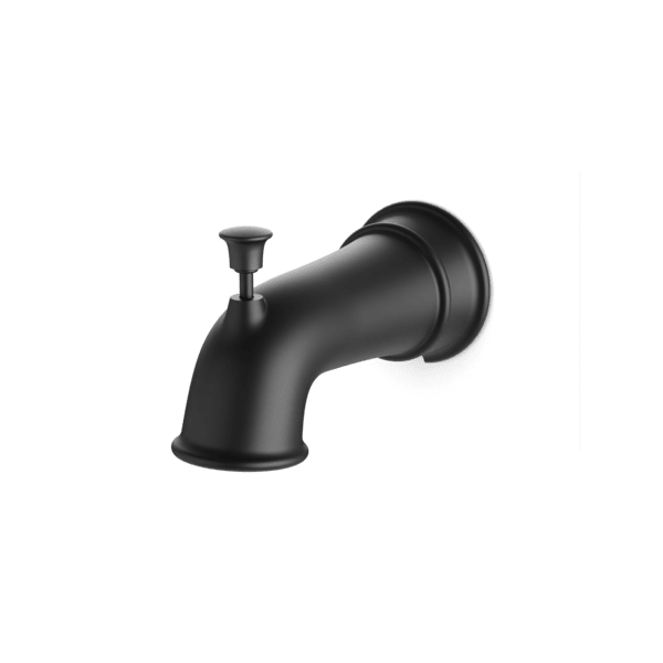 Classic Tub Filler with Diverter - Matte Black image 1