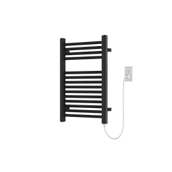 M06845P - Denby Towel Warmer 27" x 18" Plug-In Artos US Black 