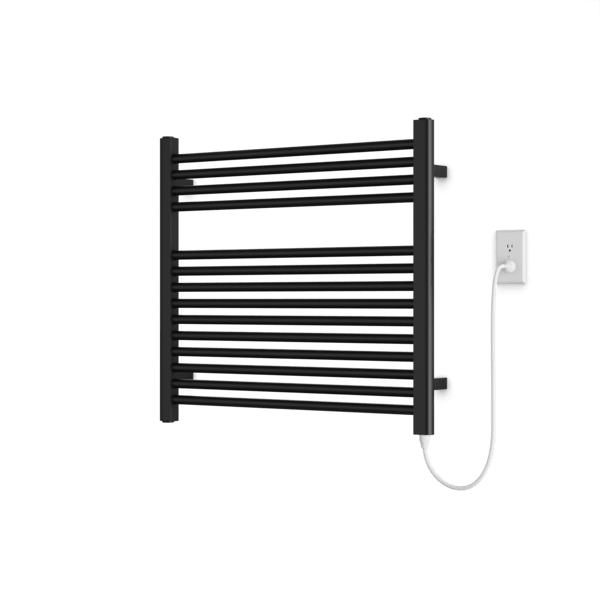 M06875P - Denby Towel Warmer 27" x 30" Plug-In Artos US Black 