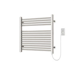 M06875P - Denby Towel Warmer 27" x 30" Plug-In Artos US Polished Nickel 