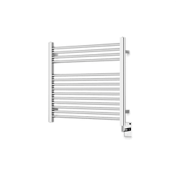 Denby 27" x 30" Hardwired Heated Towel Rail - Chrome thumbnail 1