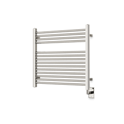M06875W - Denby Towel Warmer 27" x 30" Hardwired Artos US Polished Nickel 