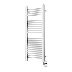 Denby 44" x 18" Hardwired Heated Towel Rail - Chrome thumbnail 1