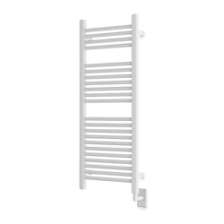Denby 44" x 18" Hardwired Heated Towel Rail - White thumbnail 1