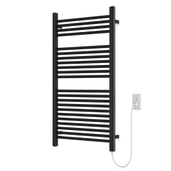 M11160P - Denby Towel Warmer 44" x 24" Plug-In Artos US Matte Black 