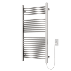 M11160P - Denby Towel Warmer 44" x 24" Plug-In Artos US Brushed Nickel 