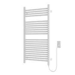 Denby 44" x 24" Plug-In Heated Towel Rail - White thumbnail 1