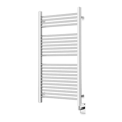 Denby 44" x 24" Hardwired Heated Towel Rail - Chrome thumbnail 1