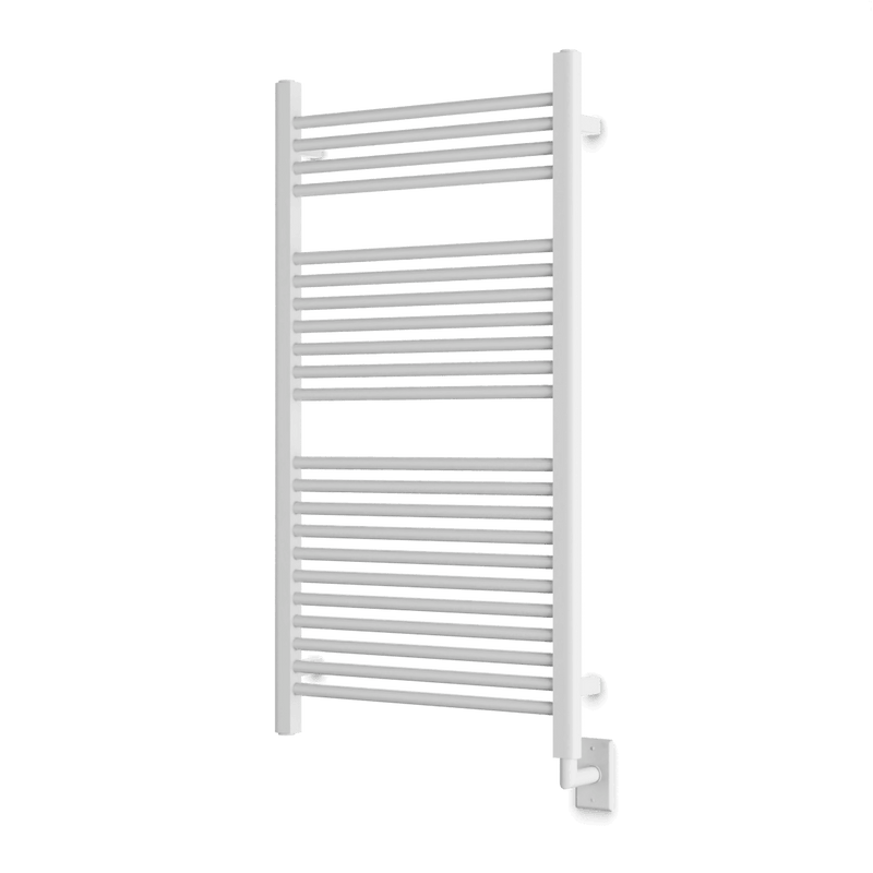Denby 44" x 24" Hardwired Heated Towel Rail - White image 1