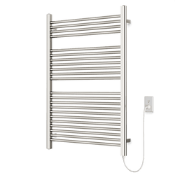M11175P - Denby Towel Warmer 44" x 30" Plug-In Artos US Polished Nickel 
