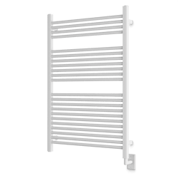 M11175W -Denby Towel Warmer 44" x 30" Hardwired Artos US White 