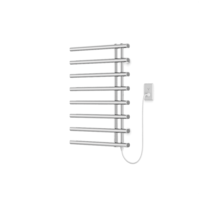 Linx 30" x 20" Plug-In Heated Towel Rail - Chrome image 1